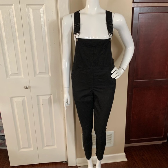 NX3 Black Cotton Overalls - Picture 1 of 5